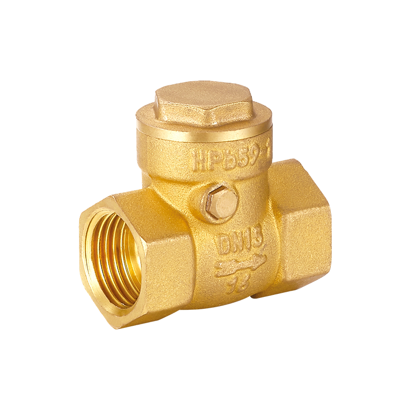 Katup Periksa Horisontal Kuningan YH-402